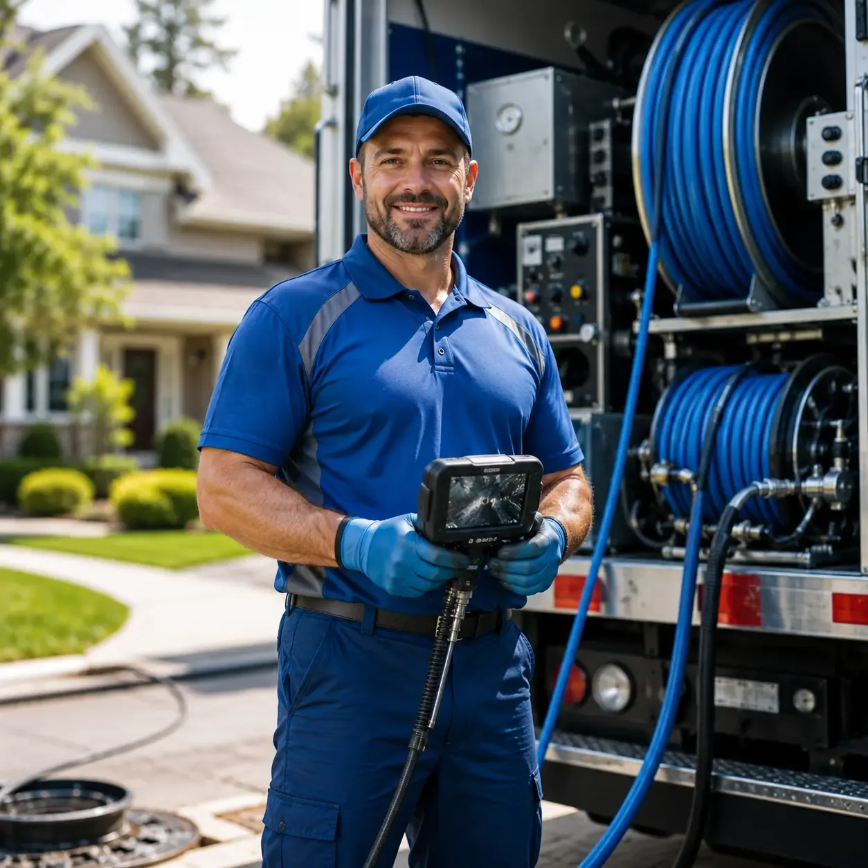 Local outdoor drain cleaning specialists in Leivasy, WV